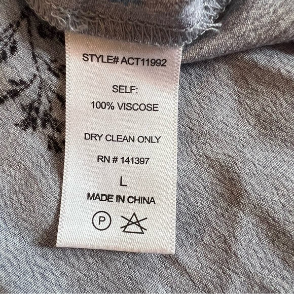 ASTR The Label Revolve Off The Shoulder Blouse Floral Size Large - Picture 7 of 8